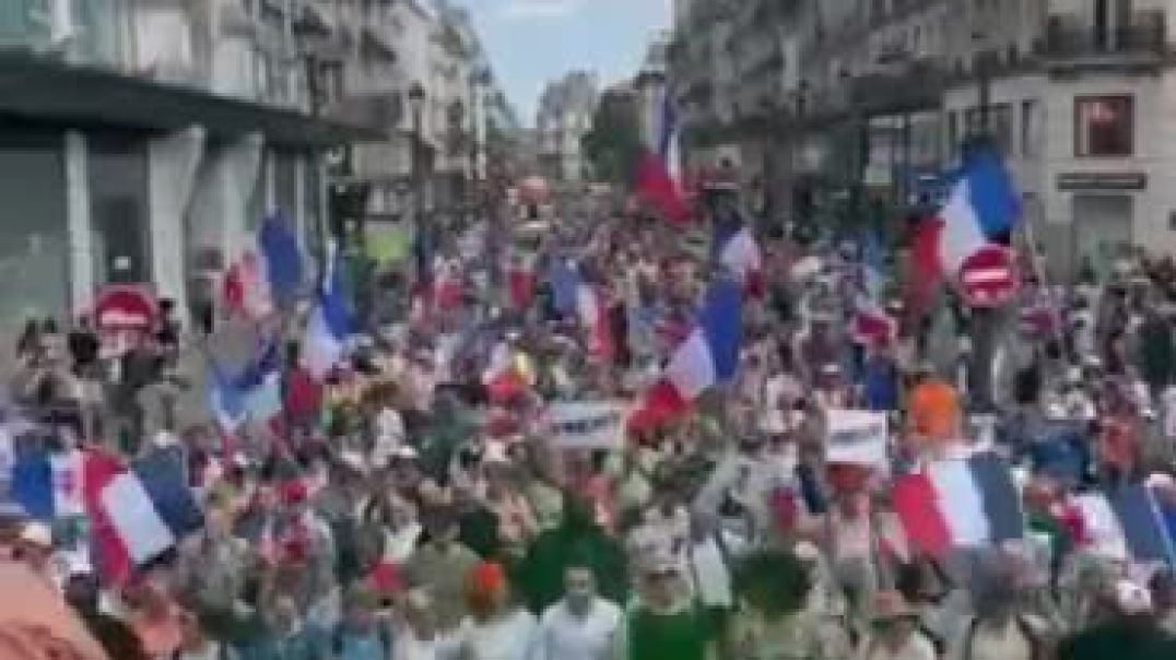 FREXIT - manifestazioni in Francia